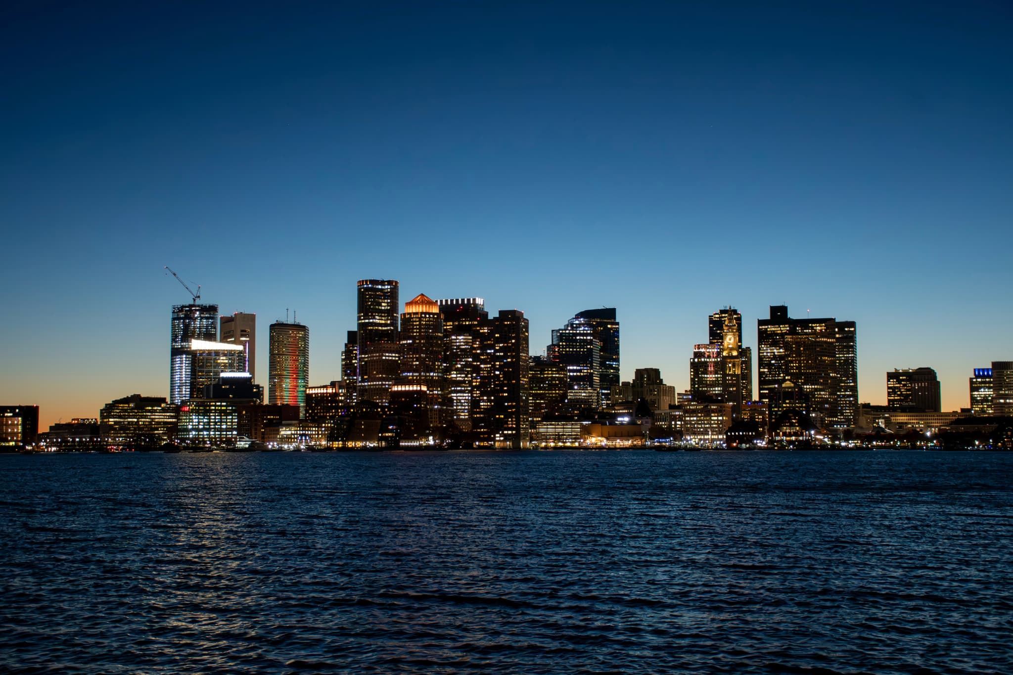 Boston Skylines, Massachusetts