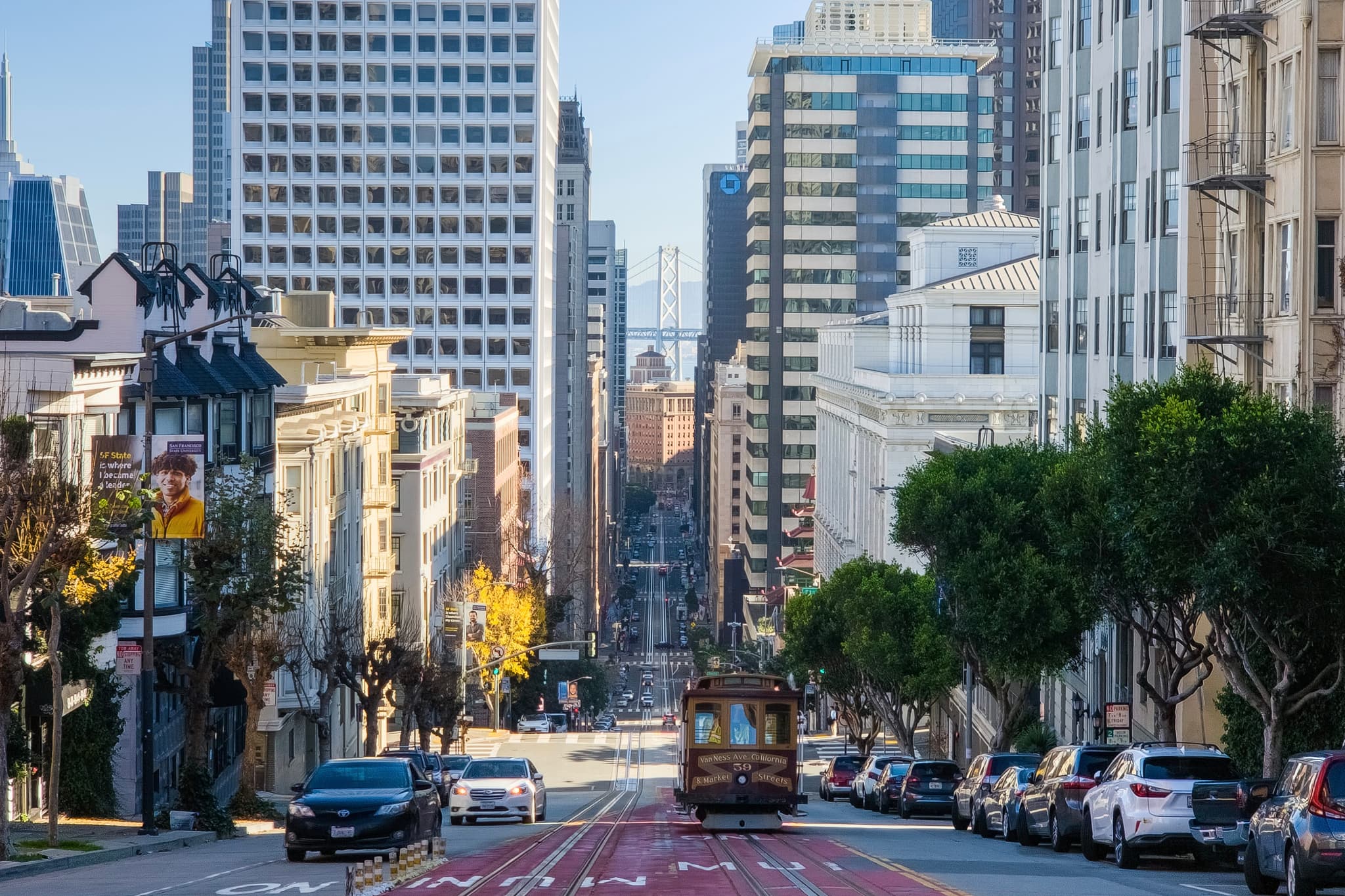 San Francisco Skylines, Californiaq