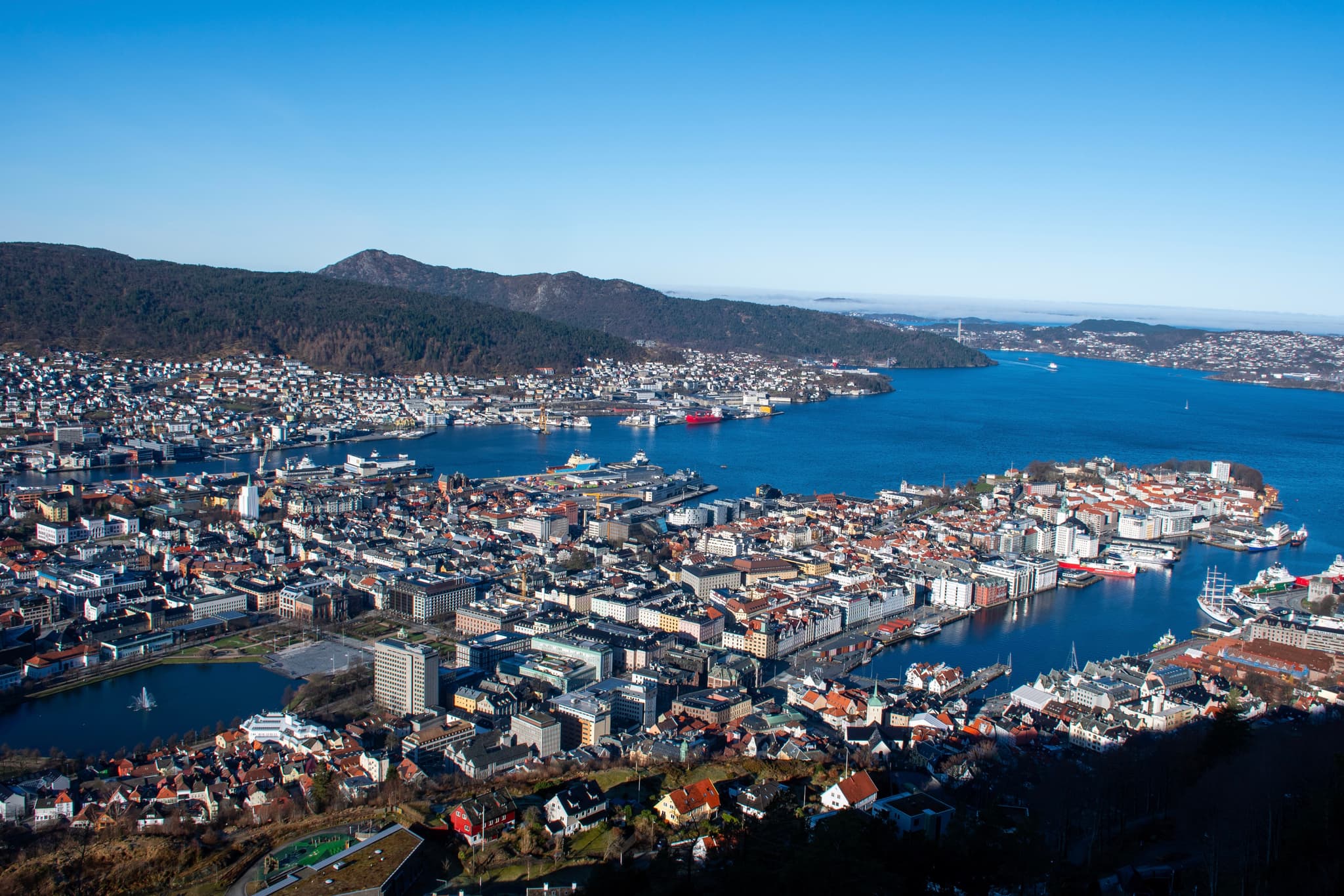 Bergen skylines, Bergen