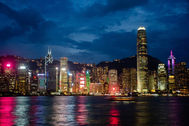 Victoria Harbor, Hong Kong